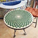 Syrian Mosaic Side Table