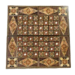 Damascus Mosaic Backgammon Board