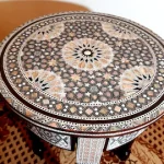 Syrian Mosaic Side Table