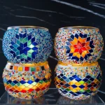 Syrian Mosaic Candle Holder