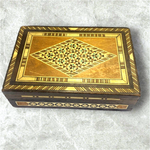 Handmade Syrian Mosaic Jewelry Box