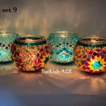 Syrian Mosaic Candle Holder