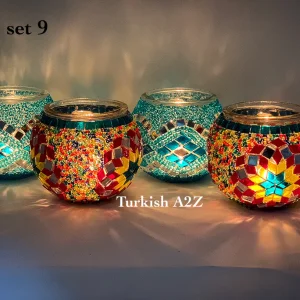 Syrian Mosaic Candle Holder